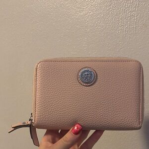 Anne Klein blush Leather Wallet